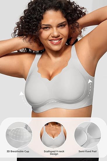 Scalloped Convertible Everyday Tshirt Bra